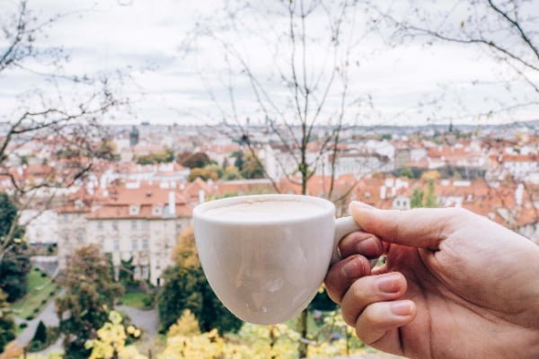 Cafes near Prague Castle